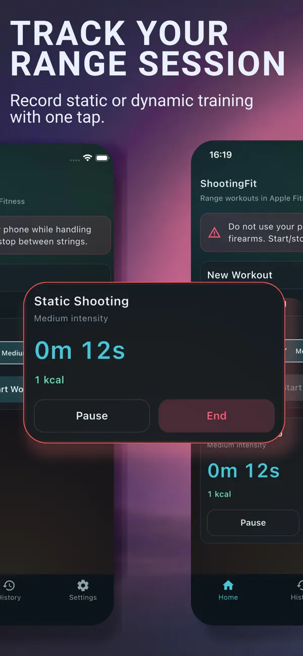 #3. ShootingFit: Shot timer (iOS) Ved: Pavel Mitskovich