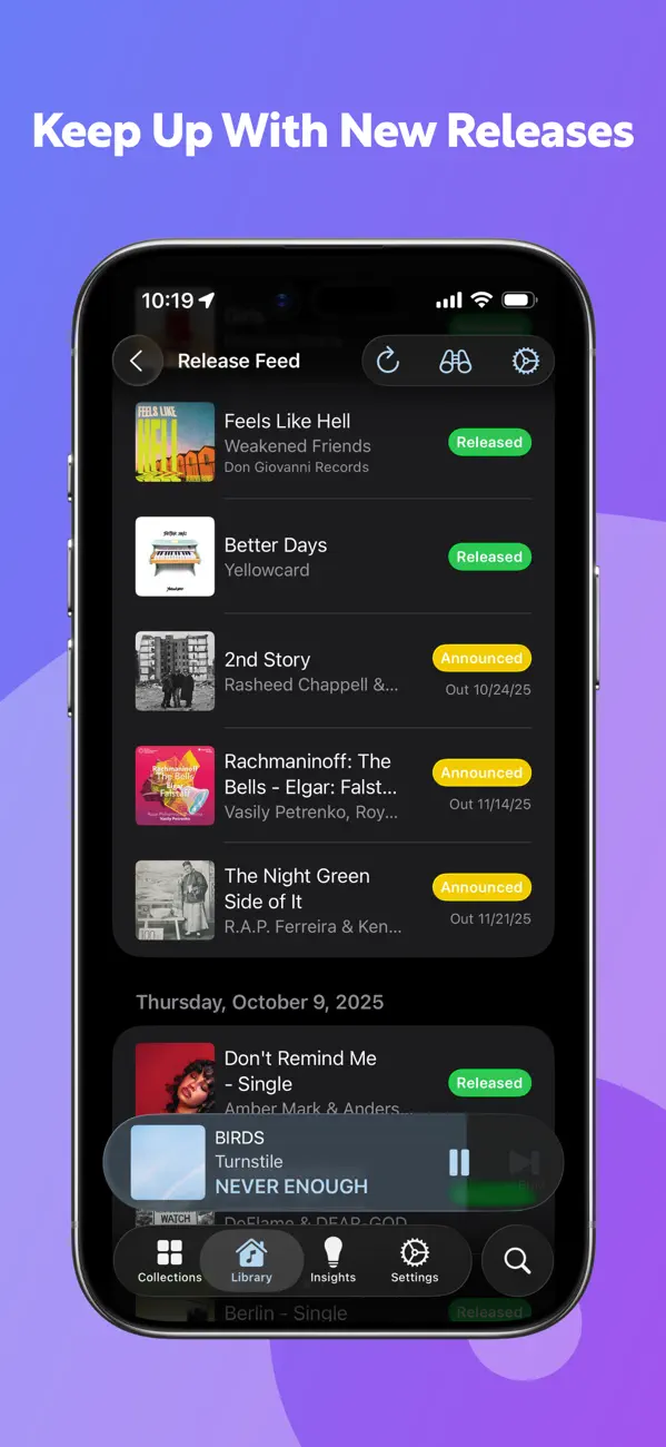 Screenshot #3 pour Albums: Music Library Player