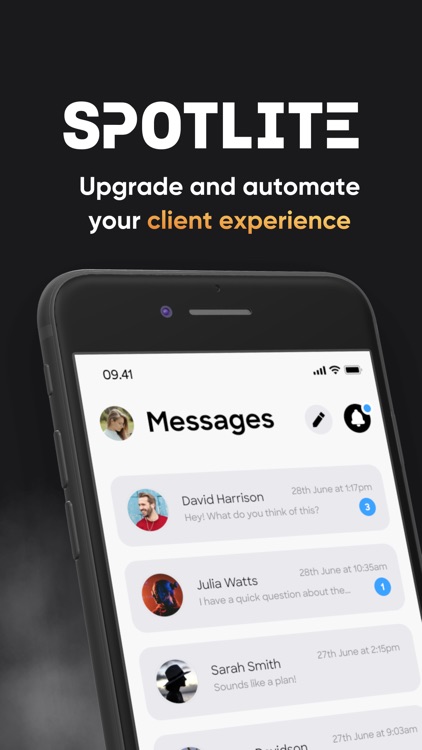 Spotlite - Client Messaging