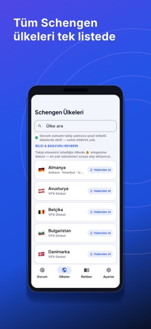 Schengen Vize Randevu Takip screenshot