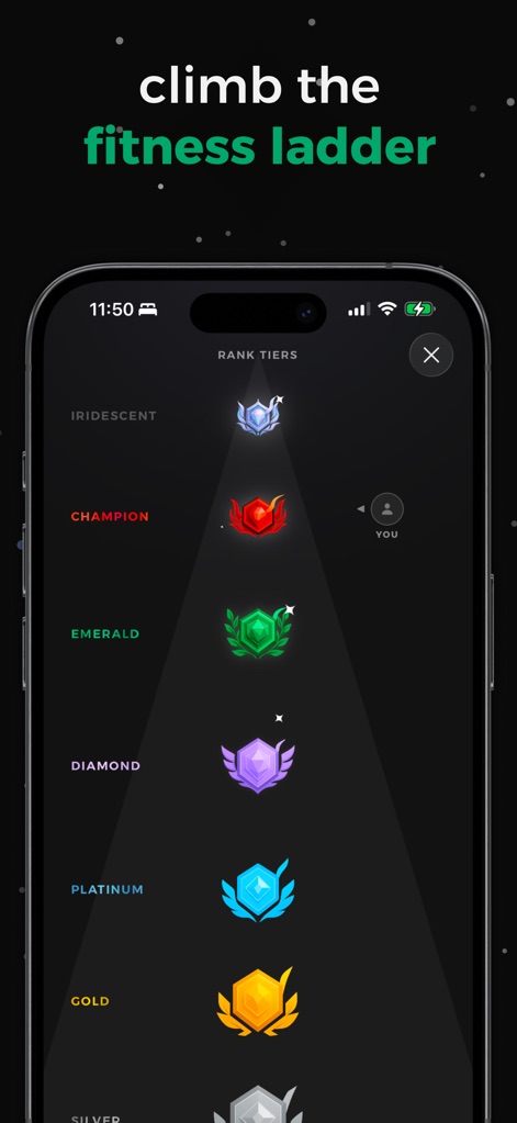Ascent - Gym Rank Workouts - Health & Fitness App | MWM