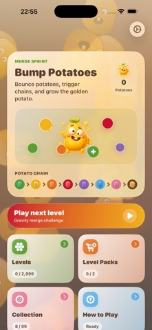 碰碰土豆 - Bump Potatoes screenshot 1