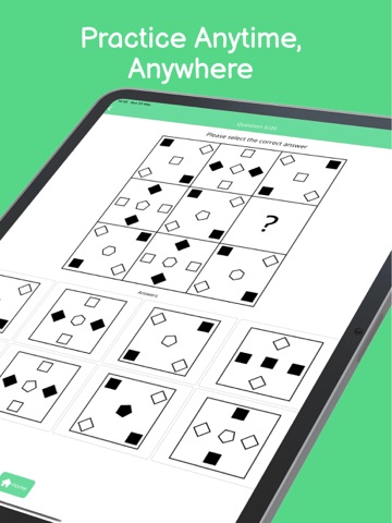 IQ Test: Advanced Matrices iPad screenshot