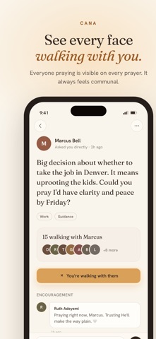 Cana Prayer iPhone screenshot