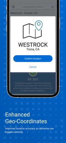 Ecolab Verified Delivery 2.0 iPhone screenshot