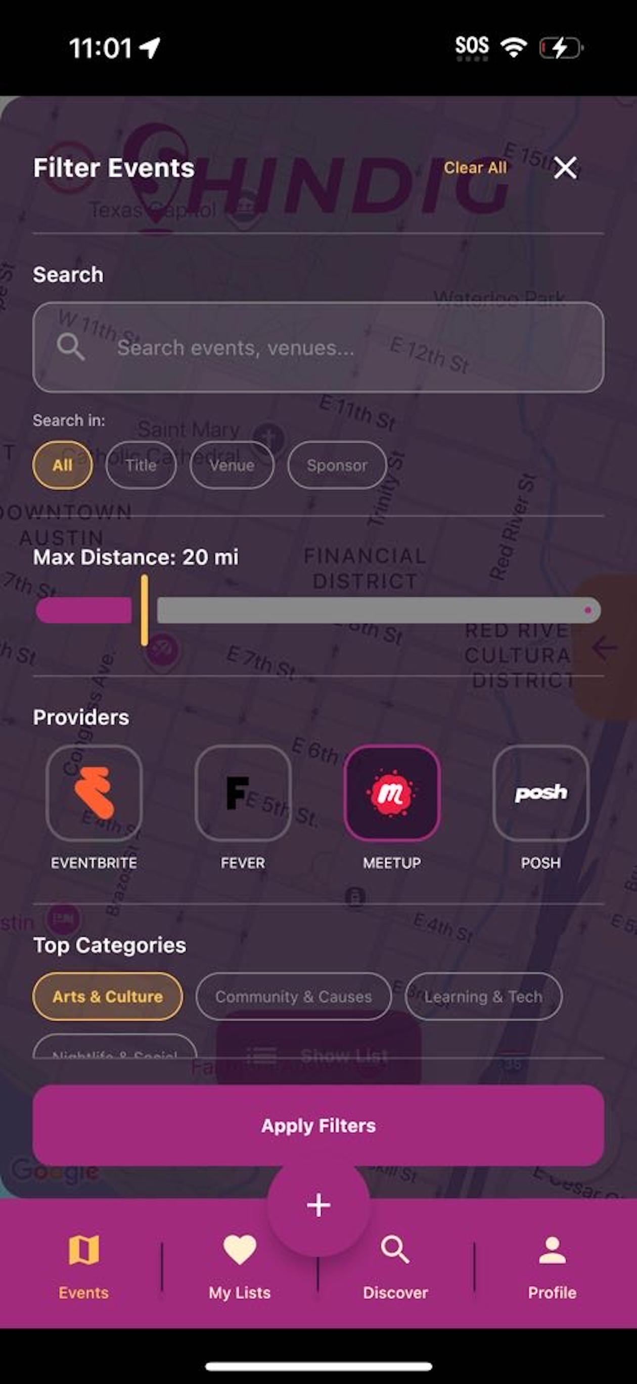 Shindig - Local Events screenshot 3