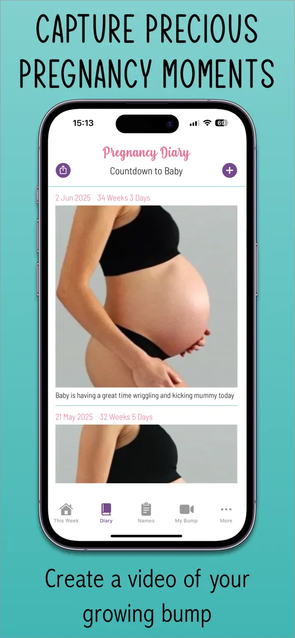 Screenshot #3 pour Pregnancy Tracker Insights