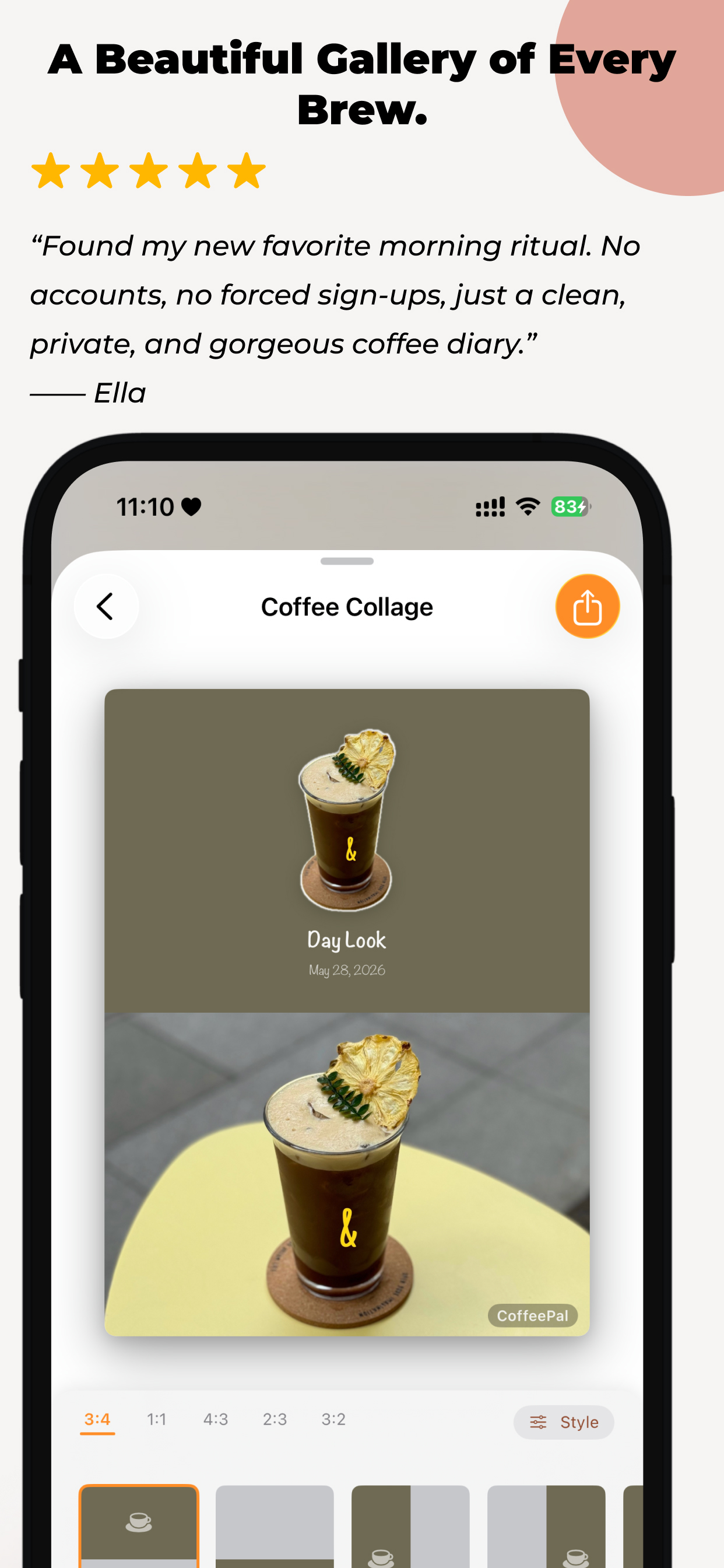 CoffeePal: Coffee Brew Journal