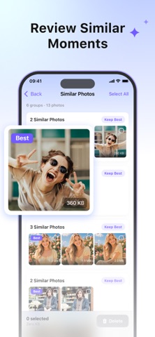 Photo Organizer: Smart Album iPhone screenshot