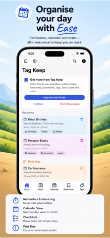 Tag Keep Screenshot 1 of 5