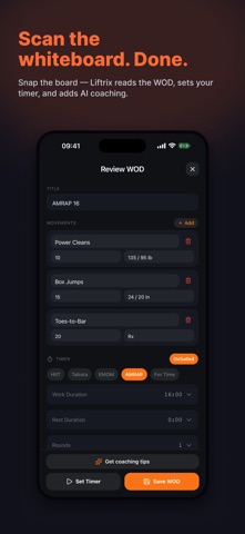 Liftrix: WOD & Lifting Timer Screenshot 2 of 8