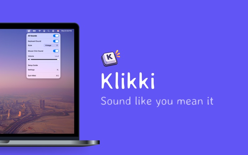 Klikki: Keyboard Sounds iPhone screenshot