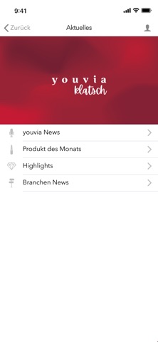 Youvia screenshot