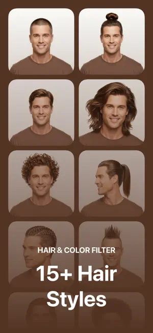 Hairstyle Try On Men - Cuts AI screenshot 3