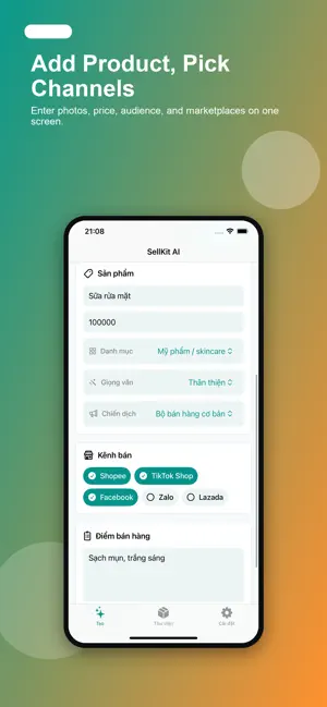 SellKit AI screenshot 2