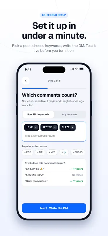 Viralyze: Auto DM & Creator OS screenshot 2 of 10