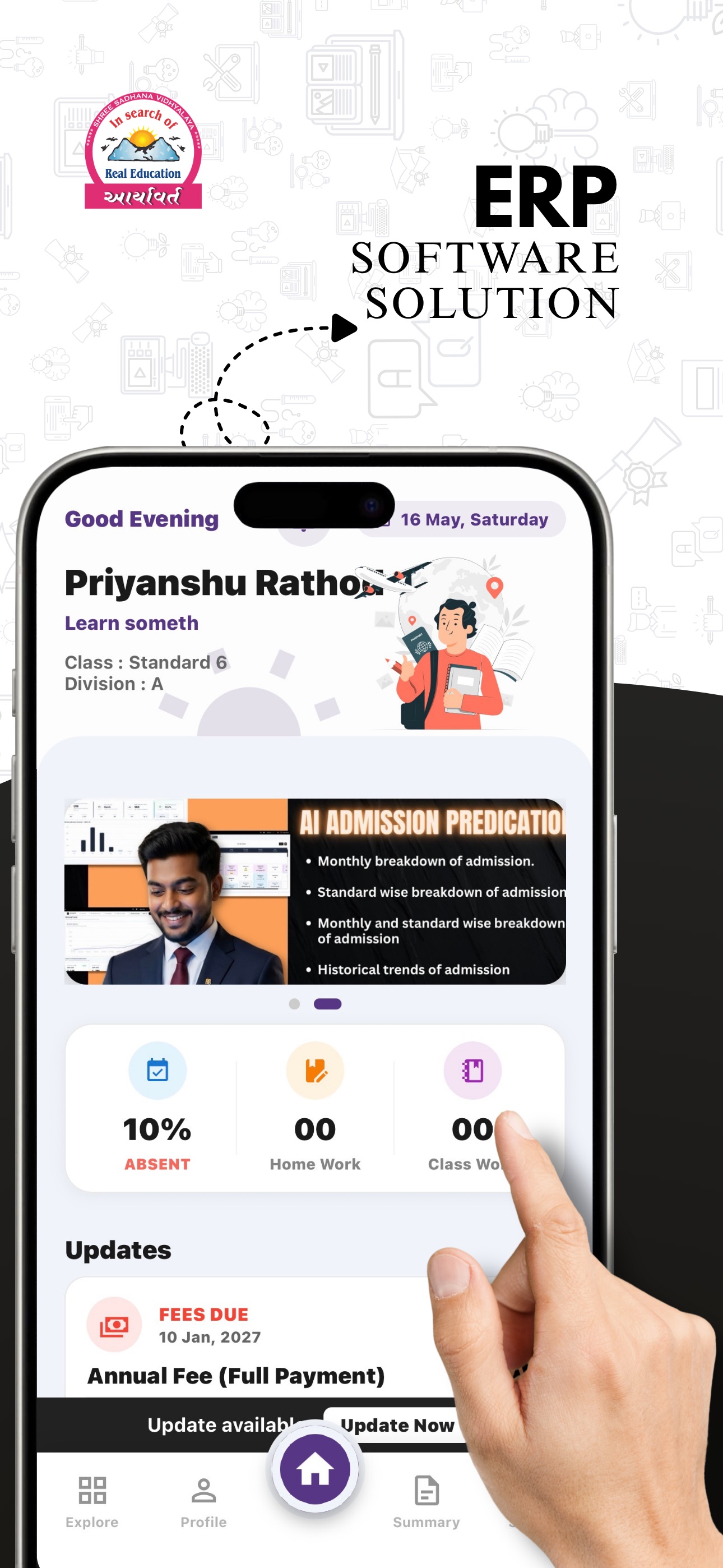 Screenshot 2 of Aryavart - Sadhana Vidhyalaya