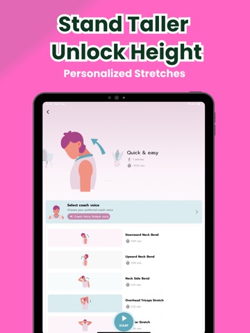 Posture AI: Reminder & Scale iPad screenshot