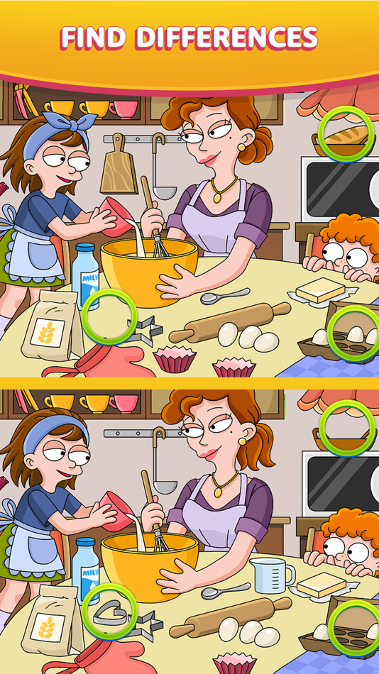 #1. Find Easy - Hidden Differences (iOS) 由: AI Games FZ