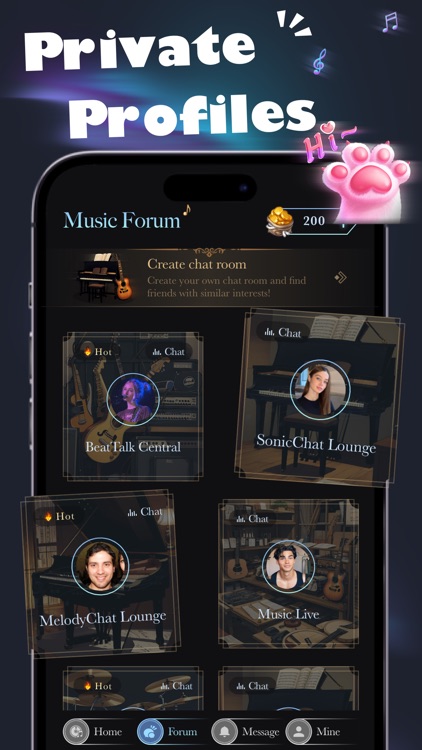 CheerU: Beat, Group Music Chat