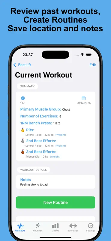 BestLift - Trainings-Tracker screenshot 2 of 8
