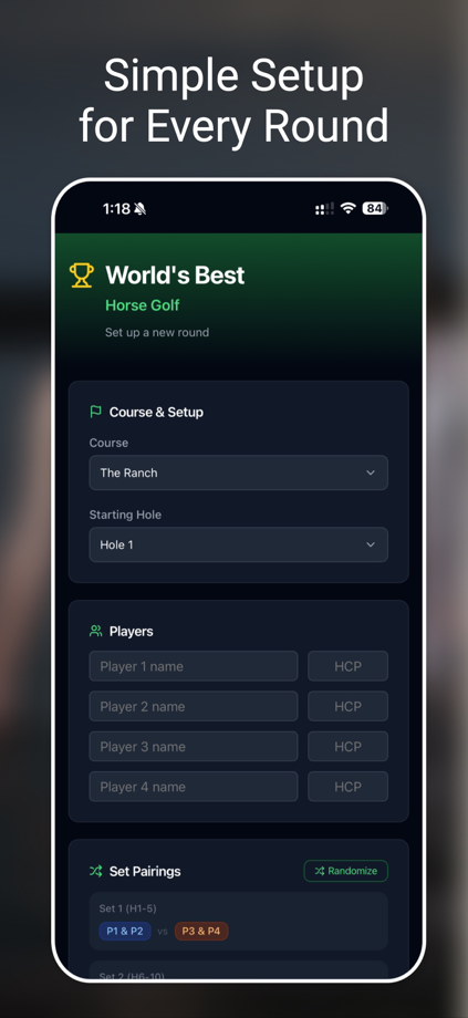 World's Best Horse Golf App App Store screenshot 4