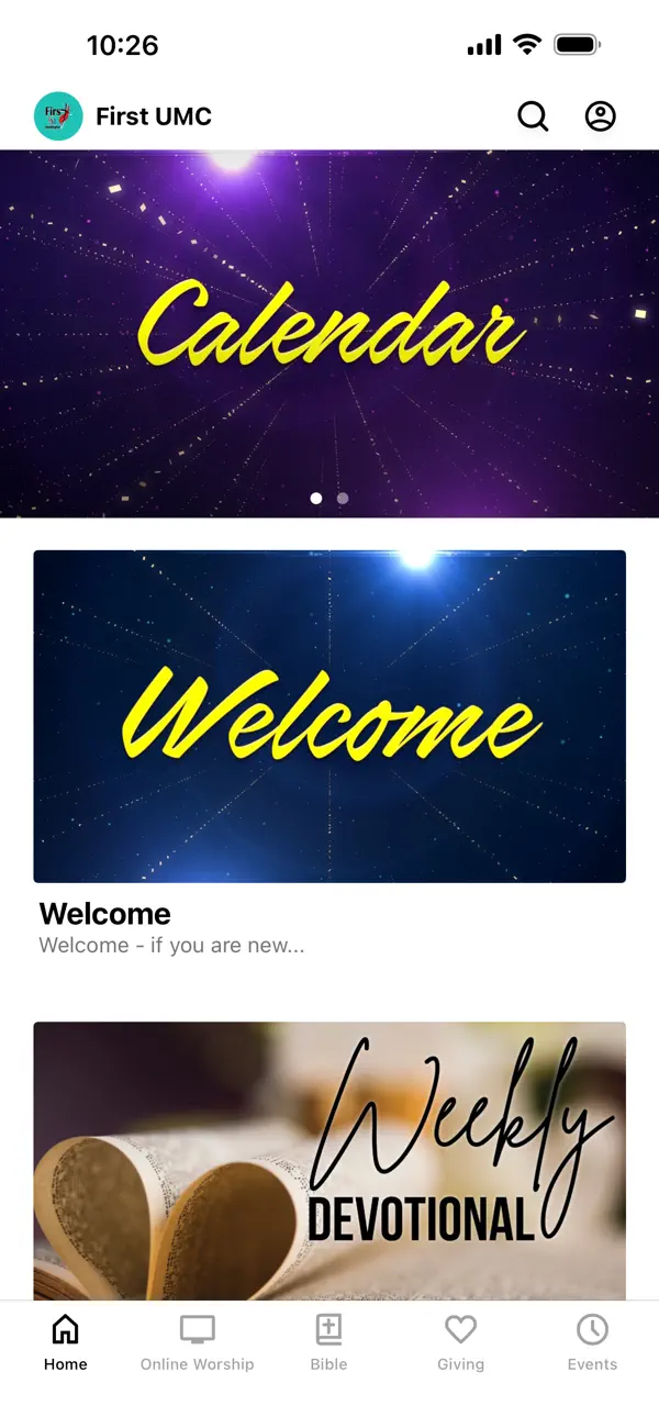 Screenshot #1 pour Worthington United Methodist
