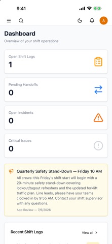 ShiftLog: Shift Handoffs Screenshot 3 of 5