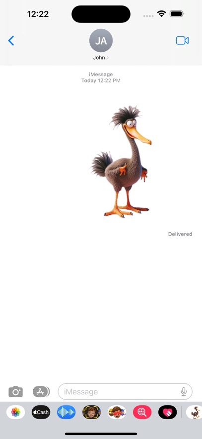 Wacky Dodo Stickers