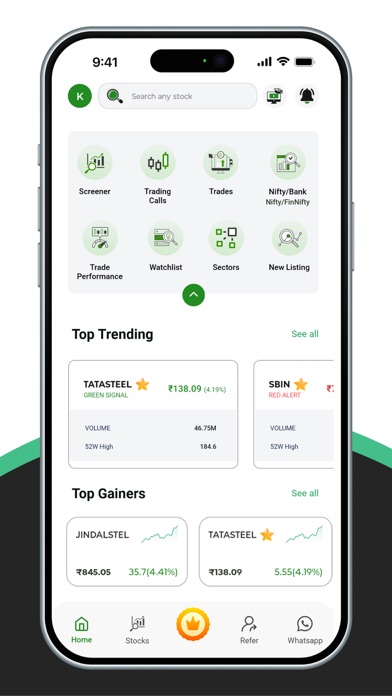 Stock Yaari:  Screener & Alert Screenshot