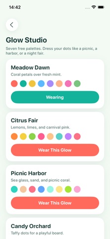 Seek Link Dots iPhone screenshot