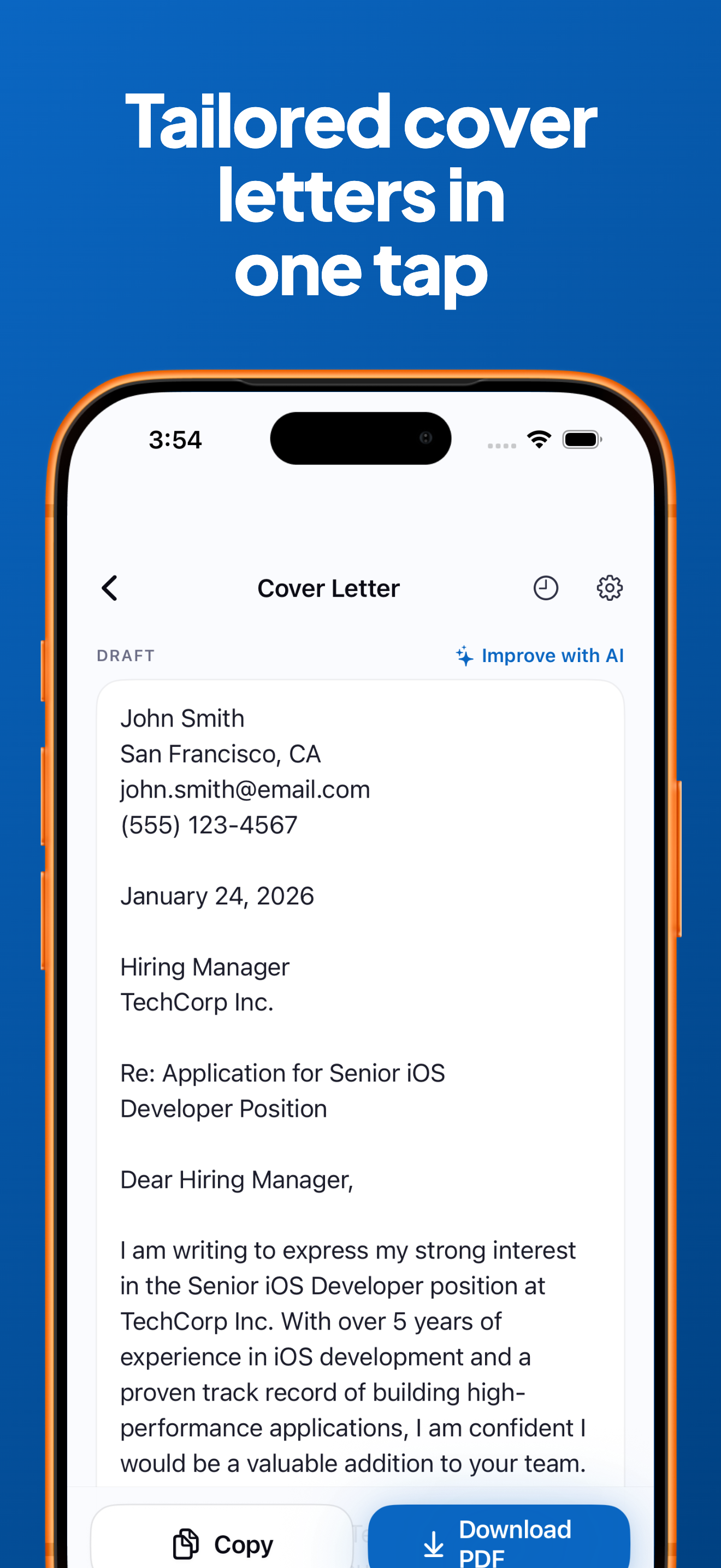 CVCrafter - AI Resume Builder screenshot 4