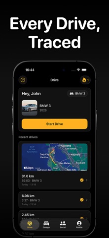 DriveTrace - Car Drive Tracker Screenshot 1 of 5