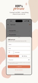 Maude - Mobile Claude Code screenshot