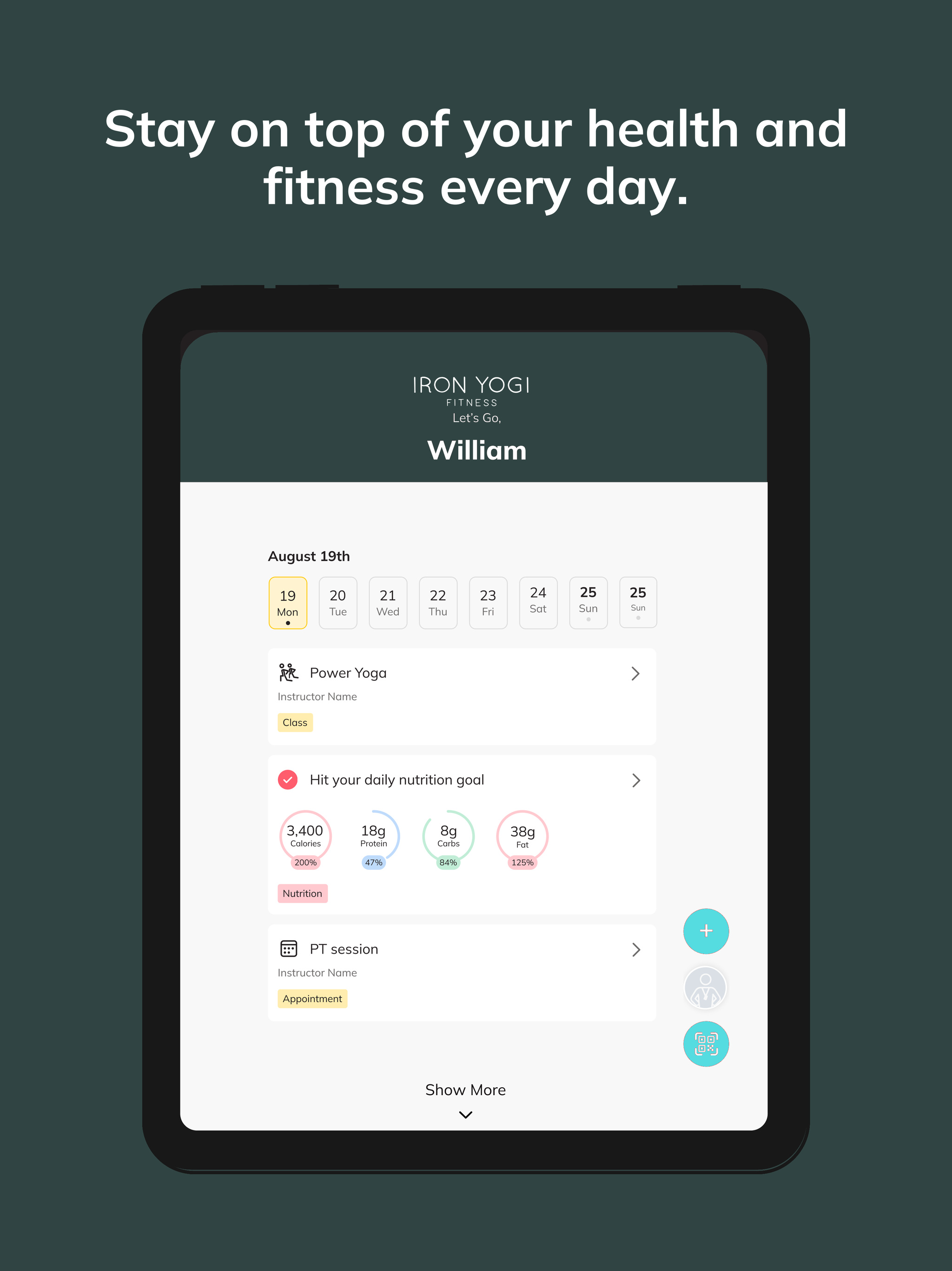 Iron Yogi Fitness screenshot 8