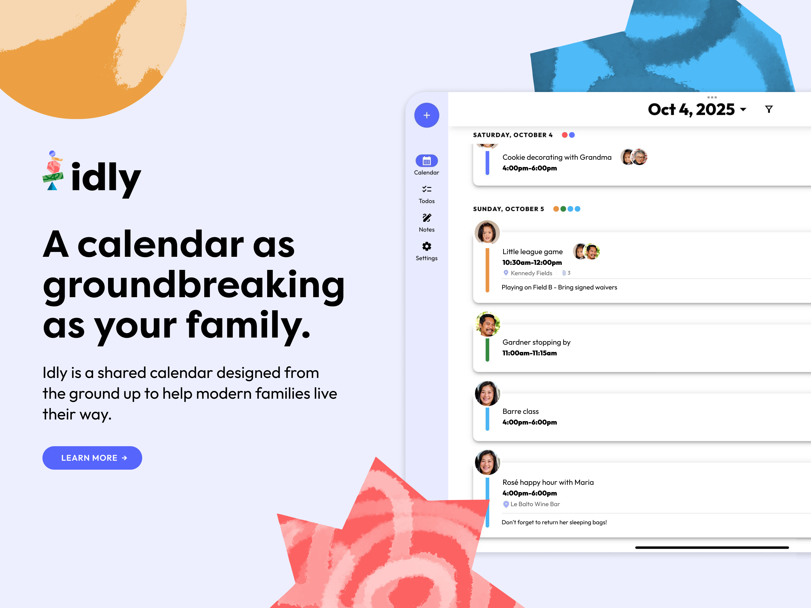 Idly Calendar