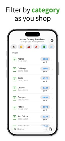 Assay - Grocery Price Book screenshot