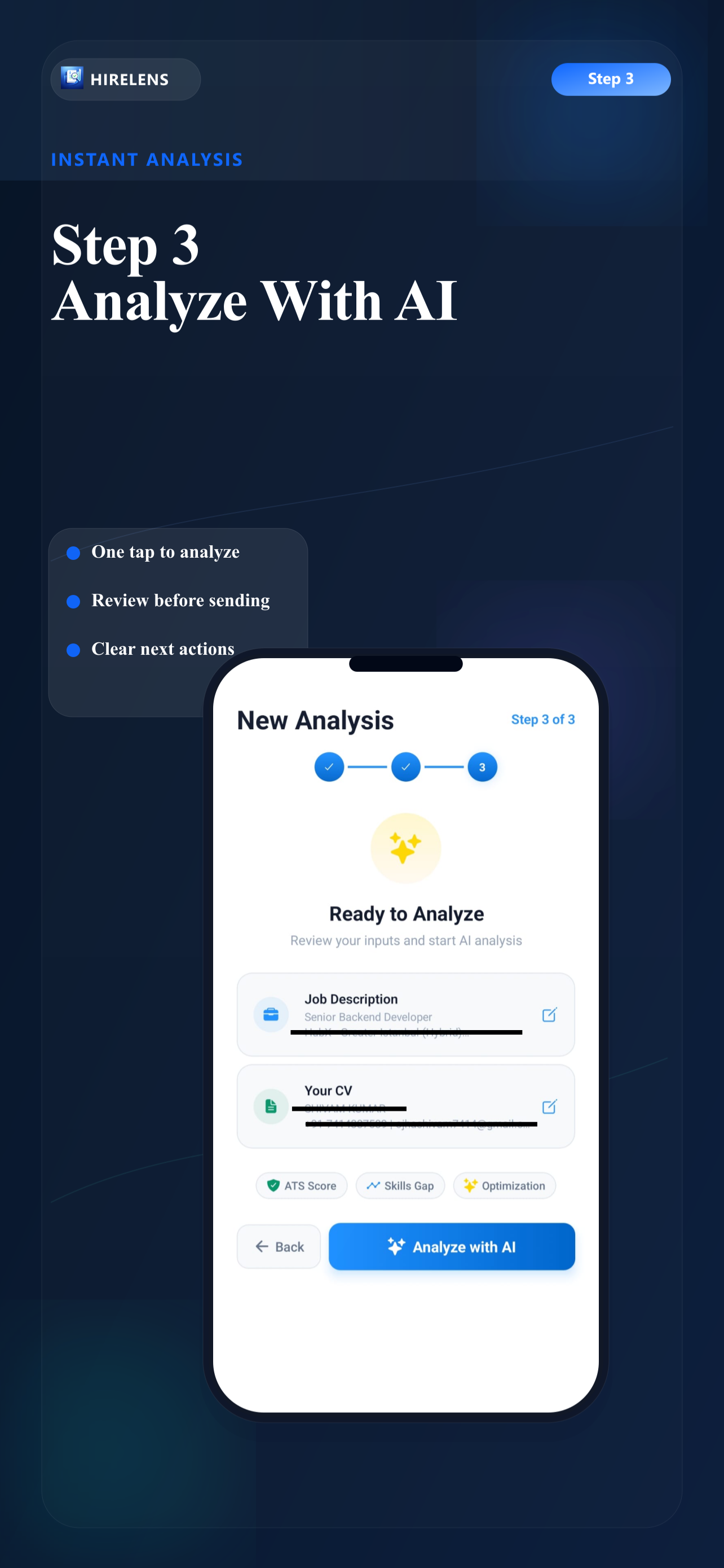HireLens -  AI Resume Rewriter screenshot 4