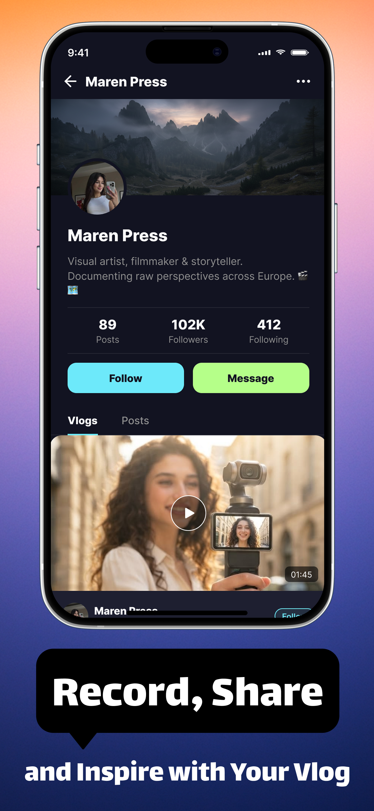 Tolmi - Chat， Share，Video screenshot 2