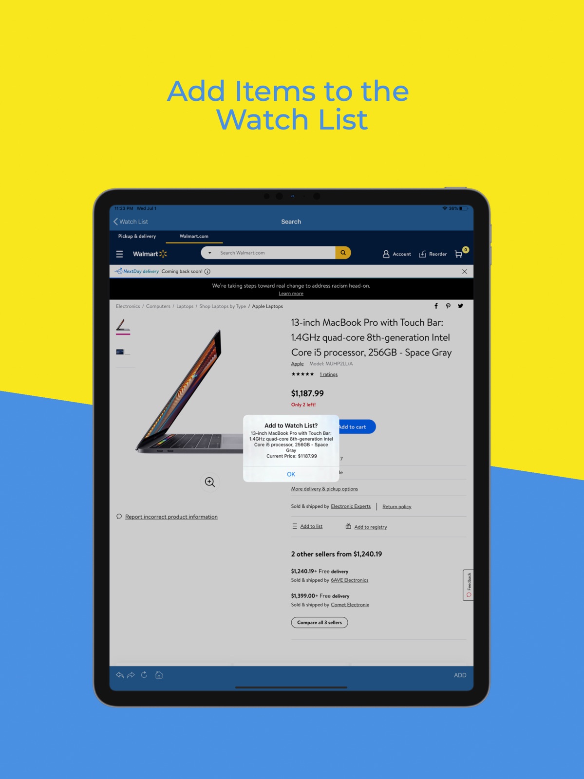Barcode Scanner for Walmart ipad screenshot 4