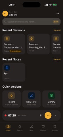 sermonflo screenshot