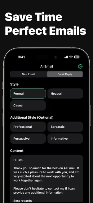 AI Email: AI Writing Assistant screenshot 3