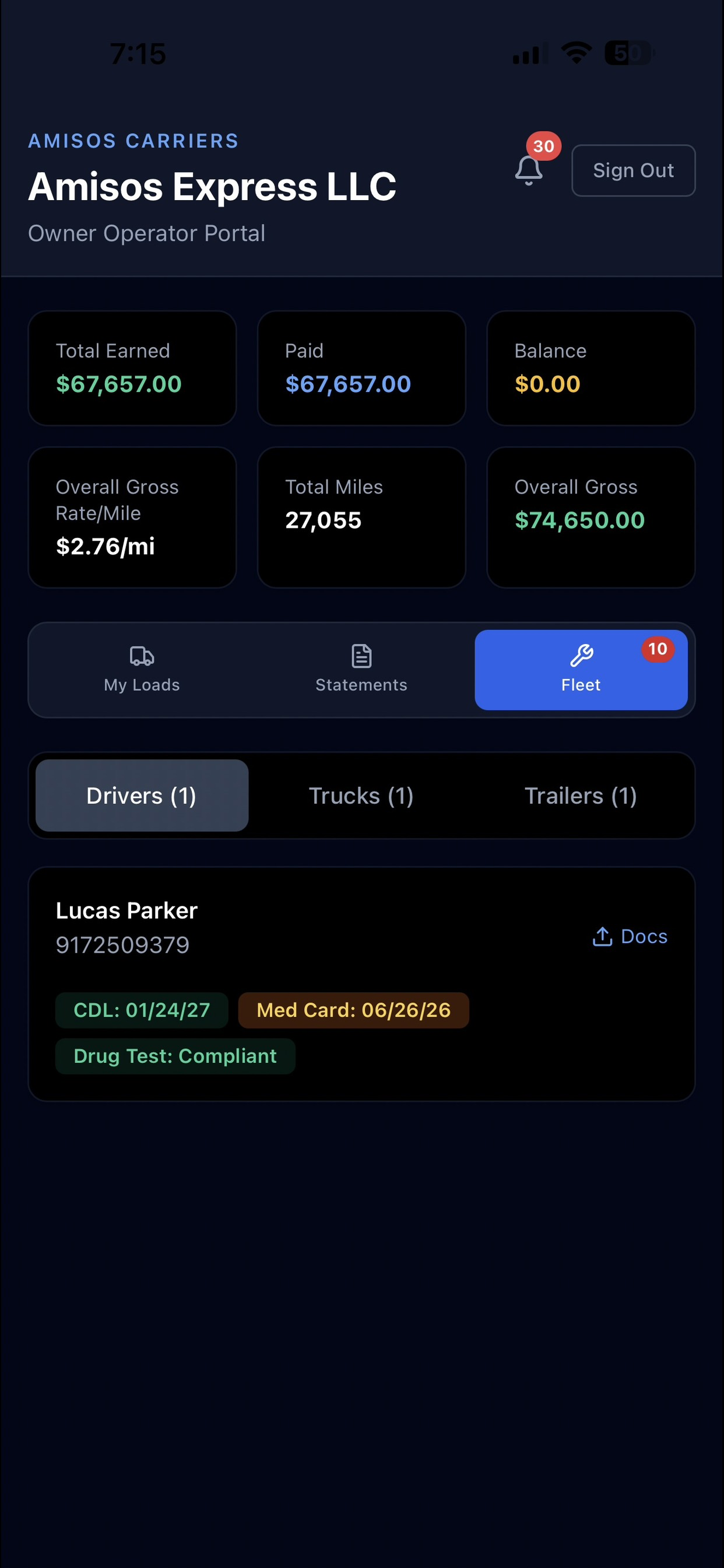 Amisos Carriers screenshot 4