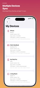 Xlarva - WireGuard VPN Client screenshot