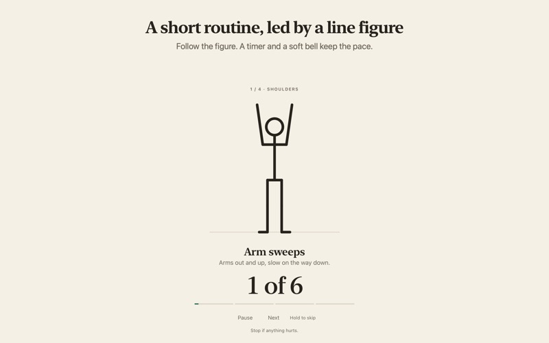 Stretchline: Stand Up Breaks screenshot 1