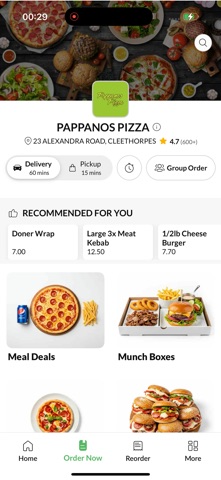 Pappanos pizza Screenshot 2 of 4