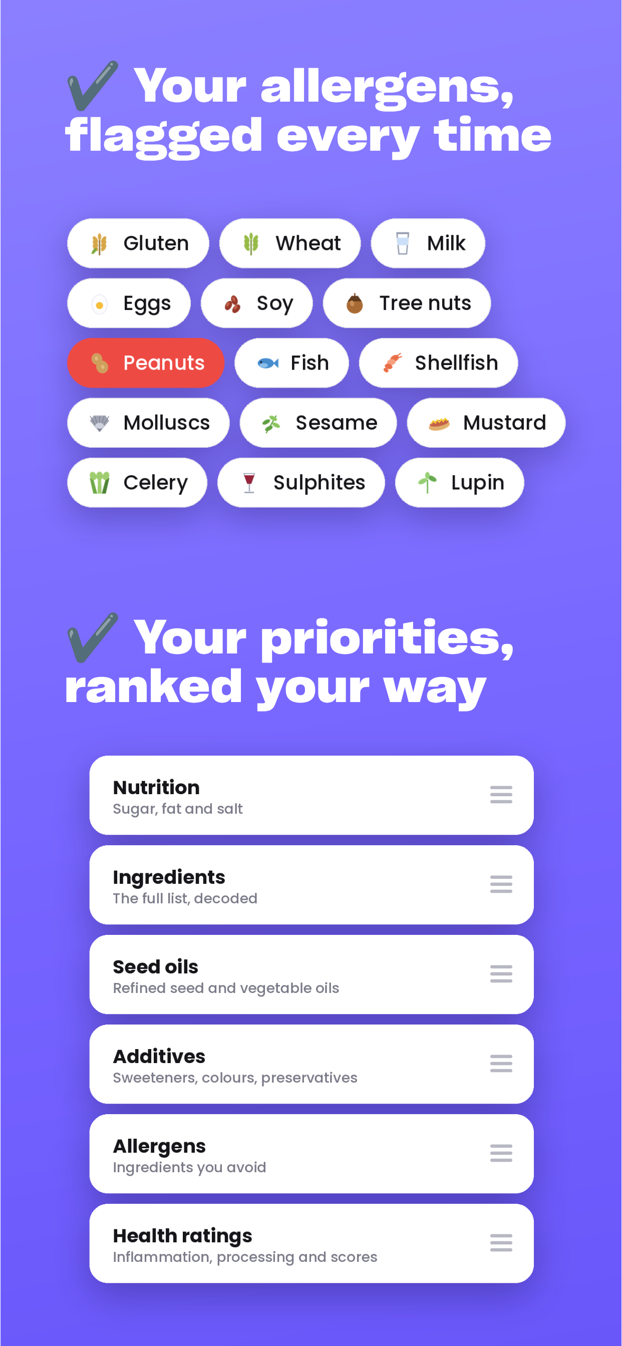 Blueberry: Food Scanner screenshot 4
