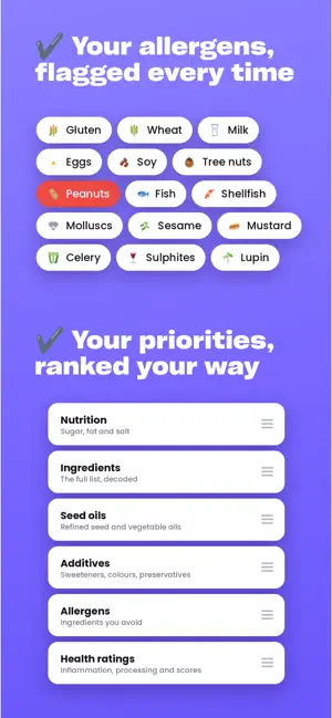 Blueberry: Food Scanner screenshot 4