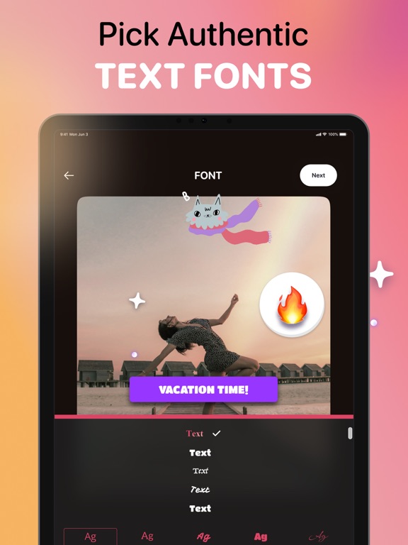 Boomerang - Video Loop Maker iPad screenshot 7 - Photo & Video app