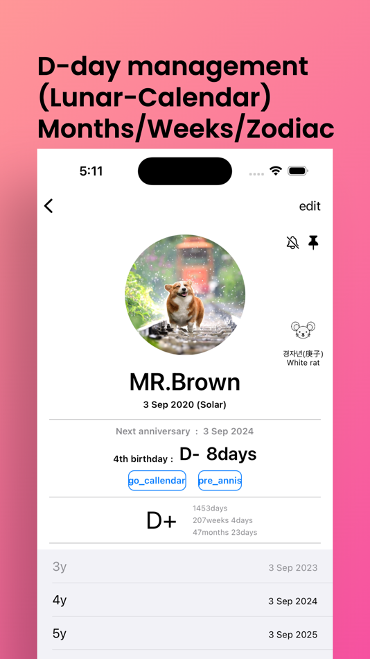 #3. AllDays : D-day widget (iOS) 由: OhLee